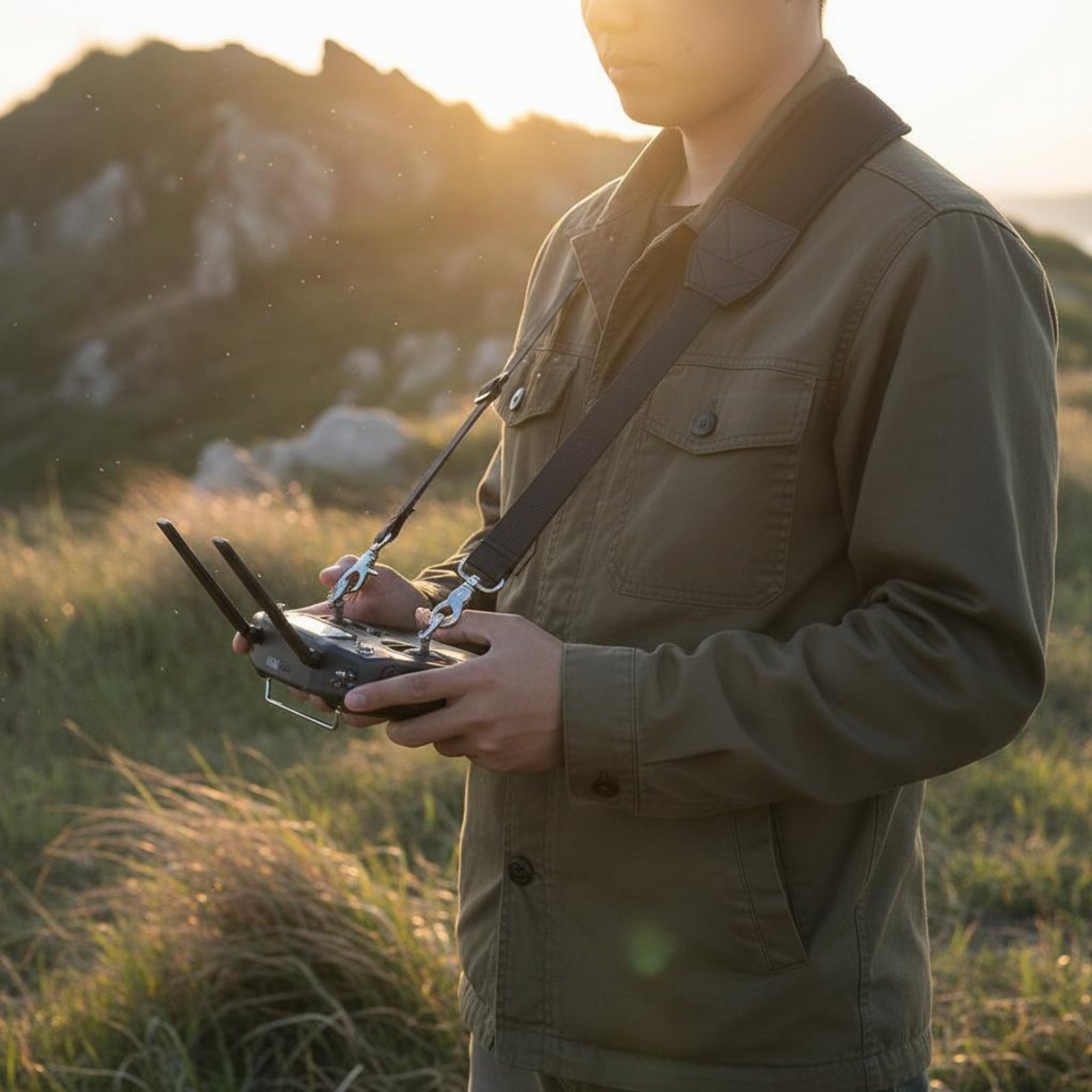 Drone Remote Controller Lanyard - Drone Transmitter Strap Quick Install Drone