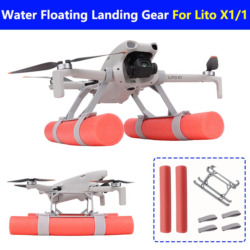 Drone Propeller Holder - Float Landing Skid Landing Gear For