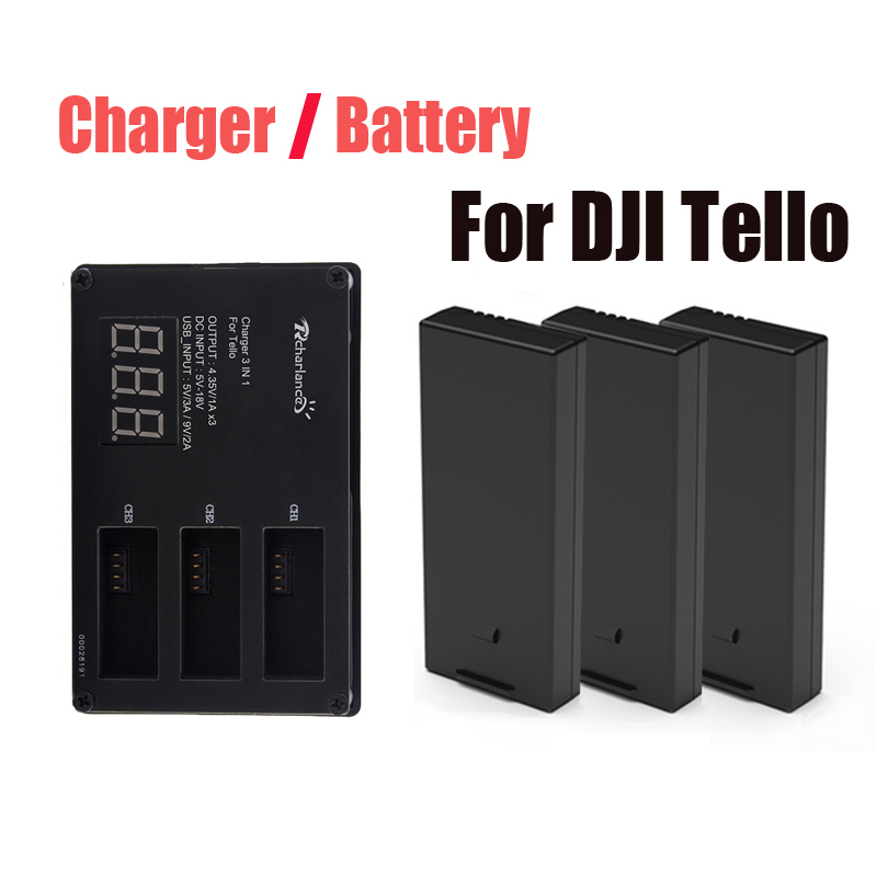 Drone Charging Hub - Original DJI Tello battery / Drone