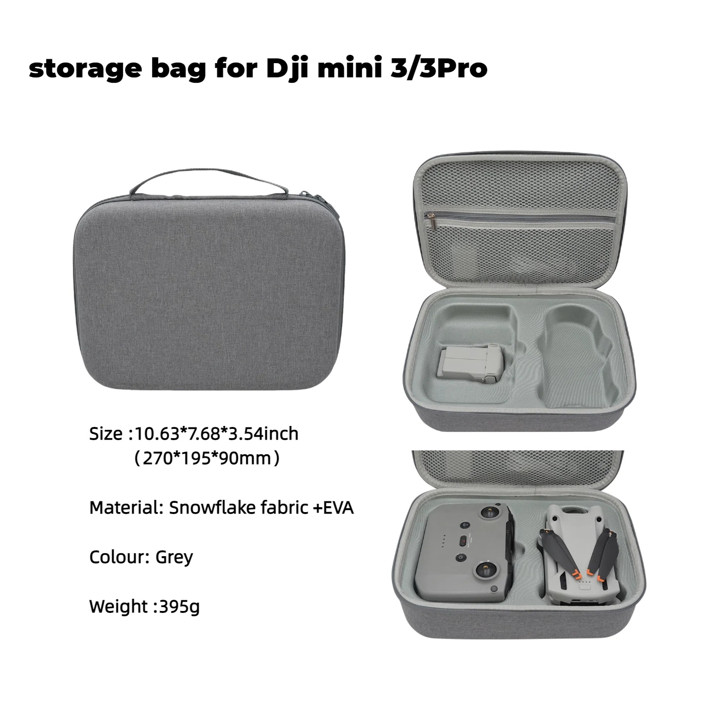 Drone Controller Hood - Hard EVA Drone Bag For DJI