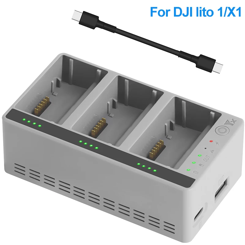 Charger Hub for DJI LITO 1 X1  - огляд і ціна Drone Charging Hub