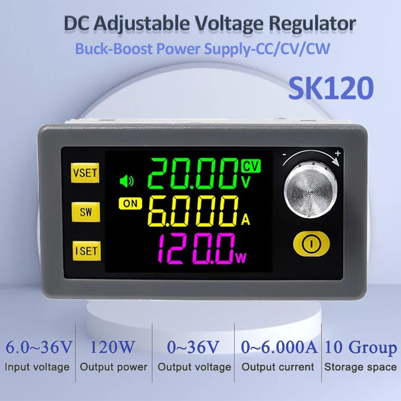 SK120 120W CNC Buck Boost DC A - огляд і ціна Drone Solar Charger