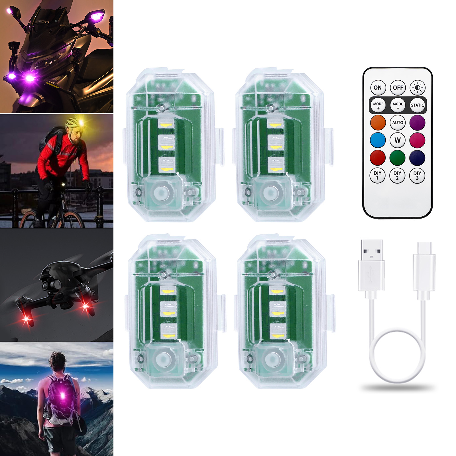 LECART Wireless Led Lights for - огляд і ціна Drone Strobe Light