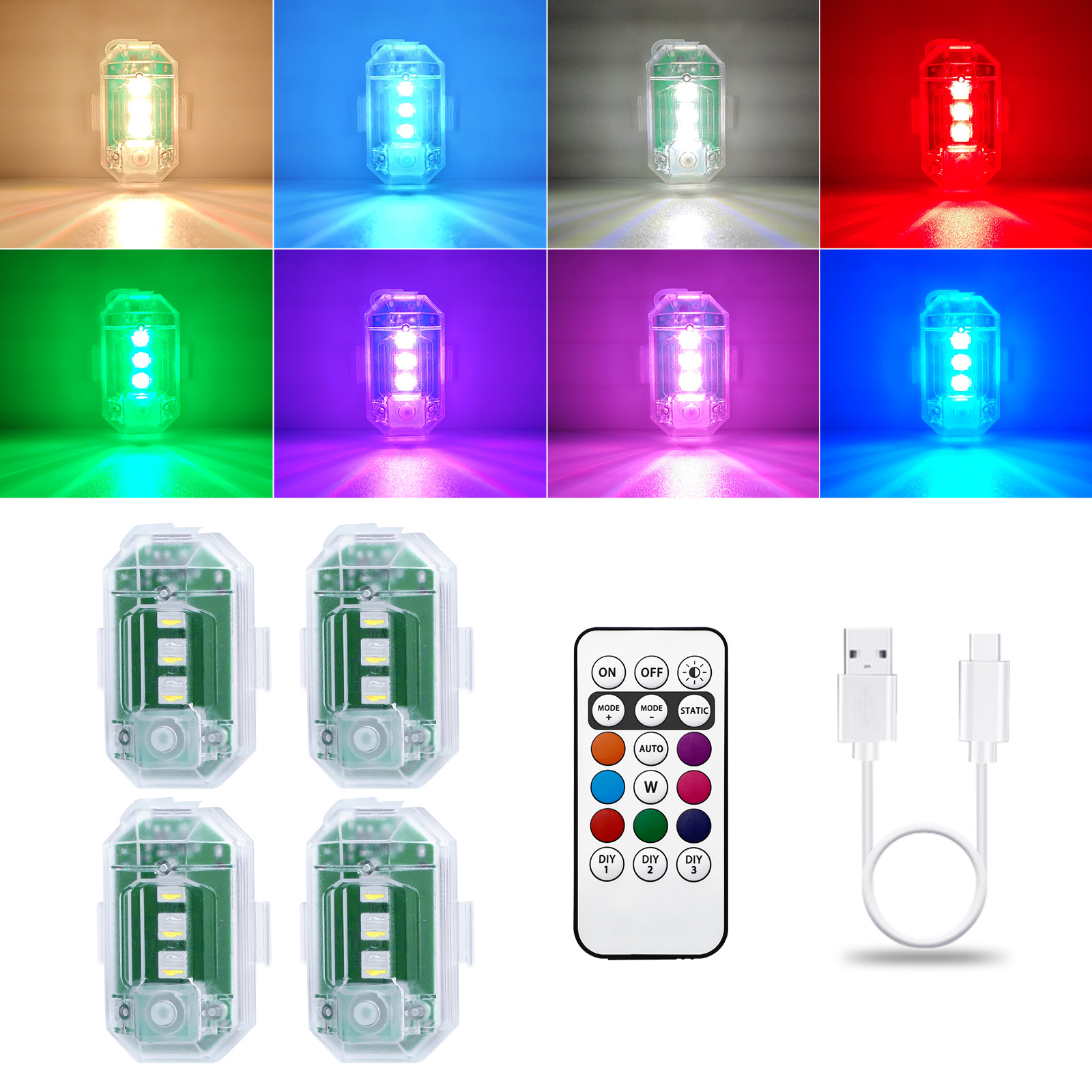 LECART Wireless Led Lights for - огляд і ціна Drone Strobe Light