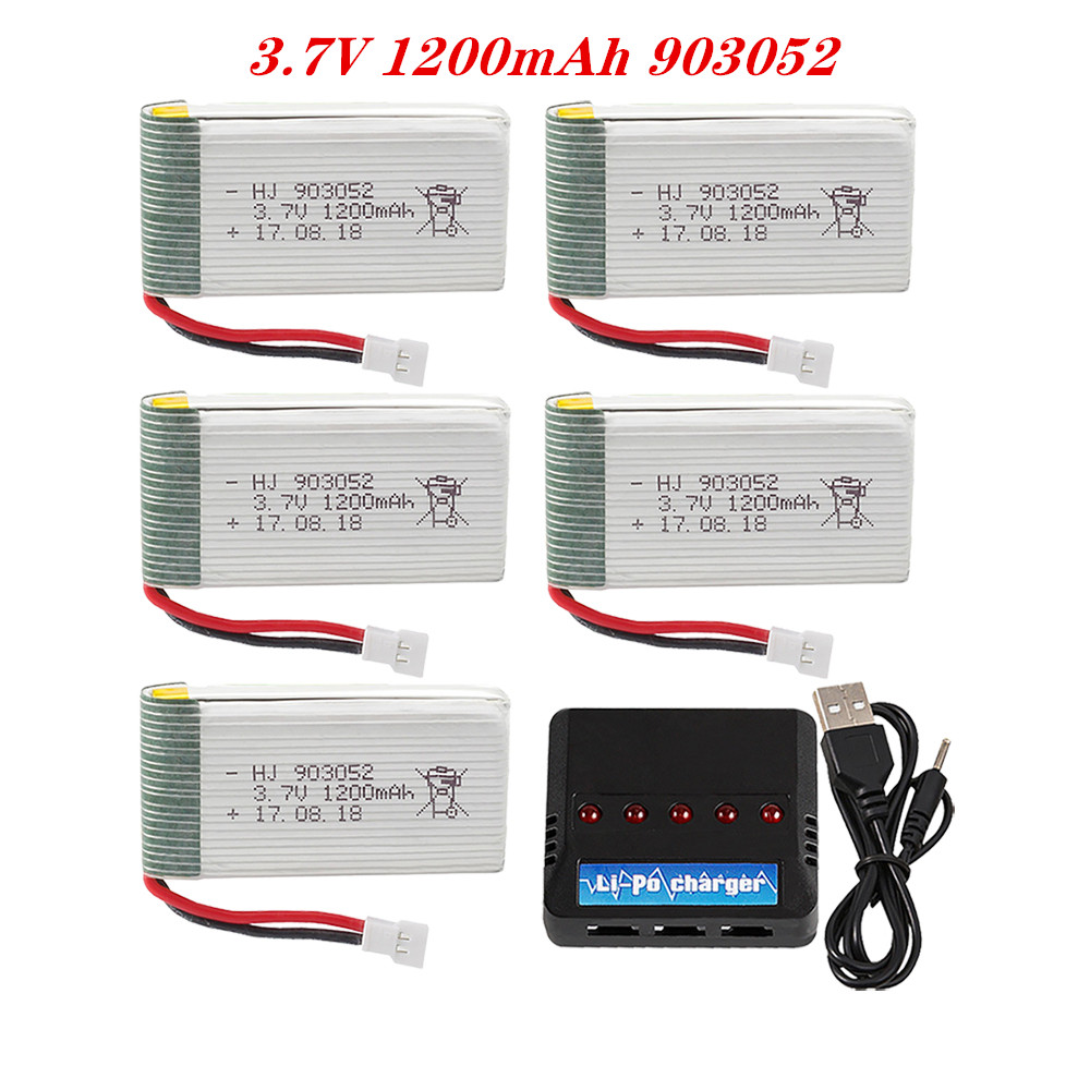 3.7V 1200mah 903052 Lipo Batte - огляд і ціна Drone Battery Charger