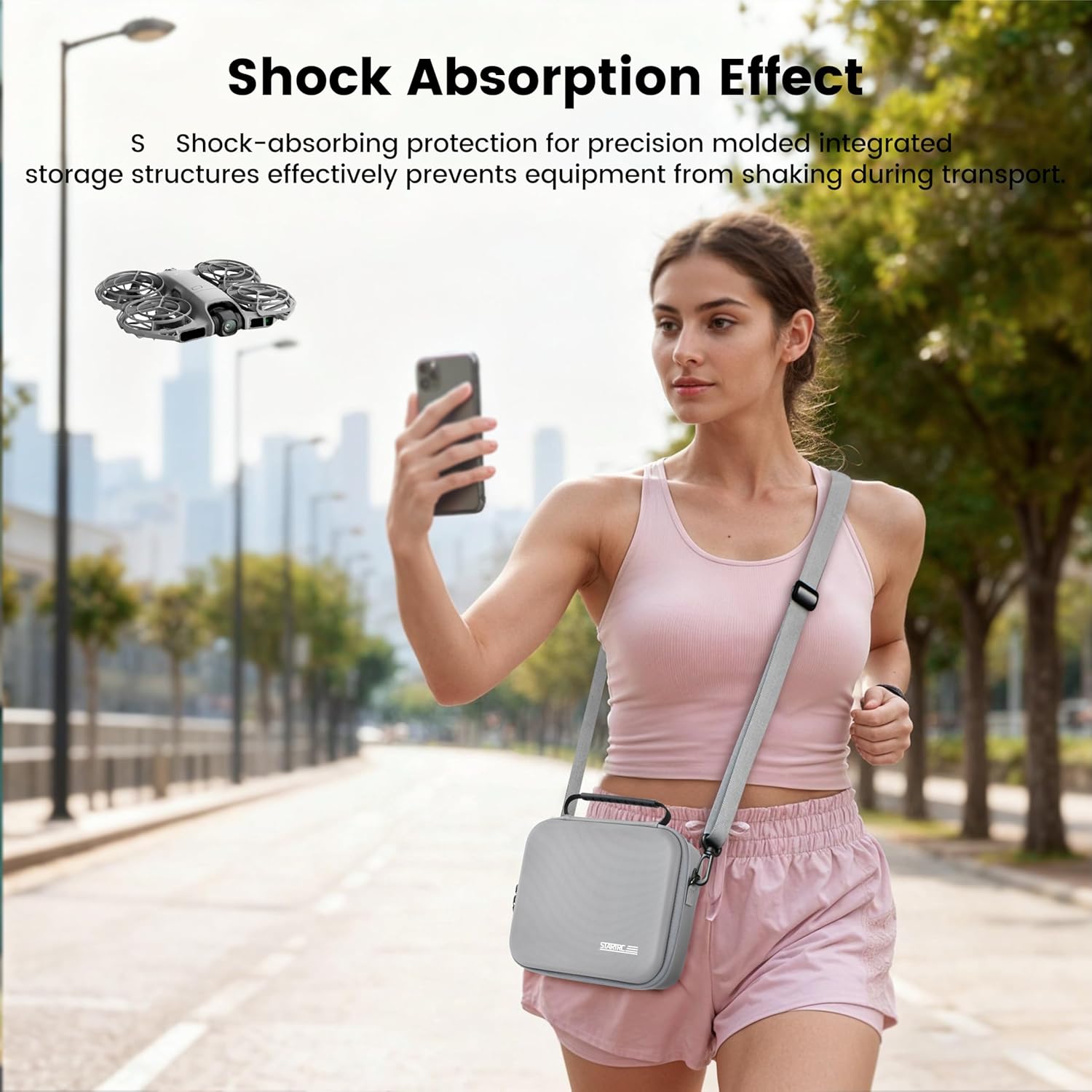 STARTRC Neo 2 Portable PU Shou - огляд і ціна Drone Carrying Case