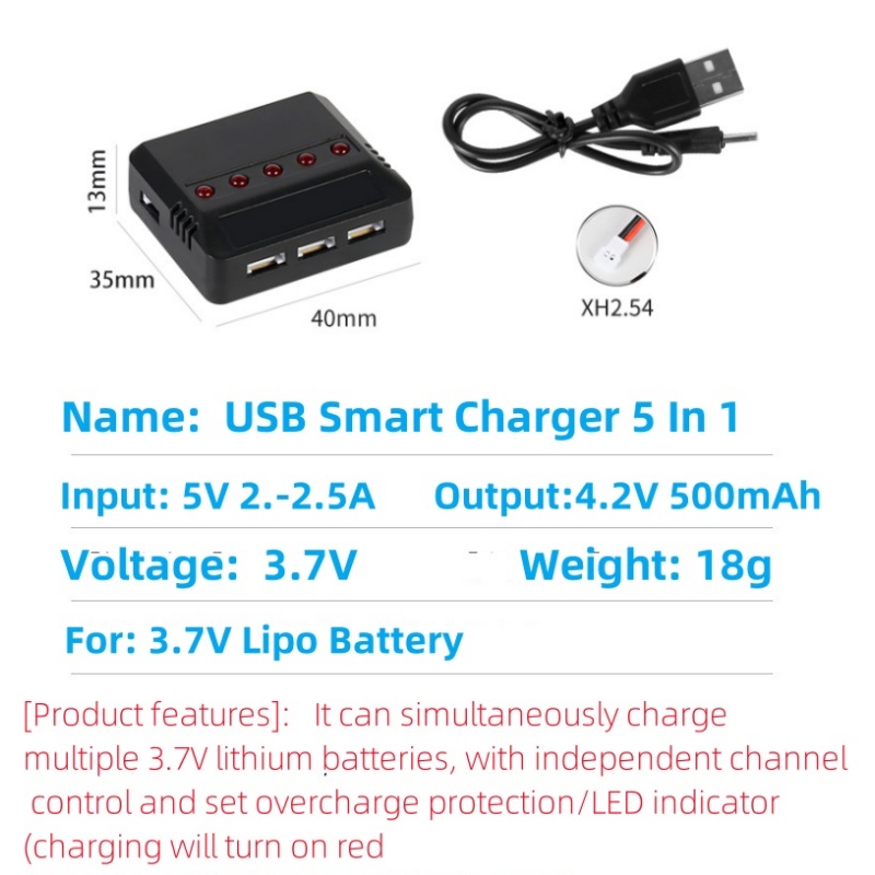 Syma X5HW X5HC X5C X5SW 3.7V 5 - огляд і ціна Drone Power Bank