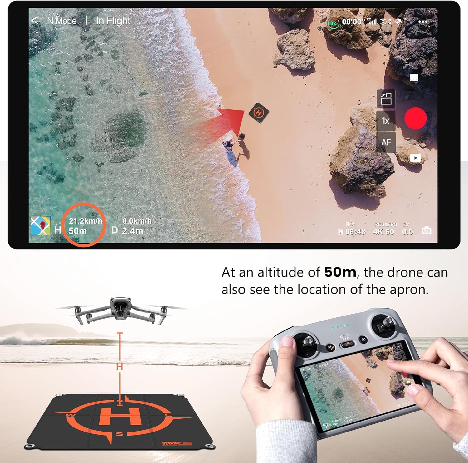 STARTRC Drone Landing Pad, Uni - огляд і ціна Drone Landing Pad