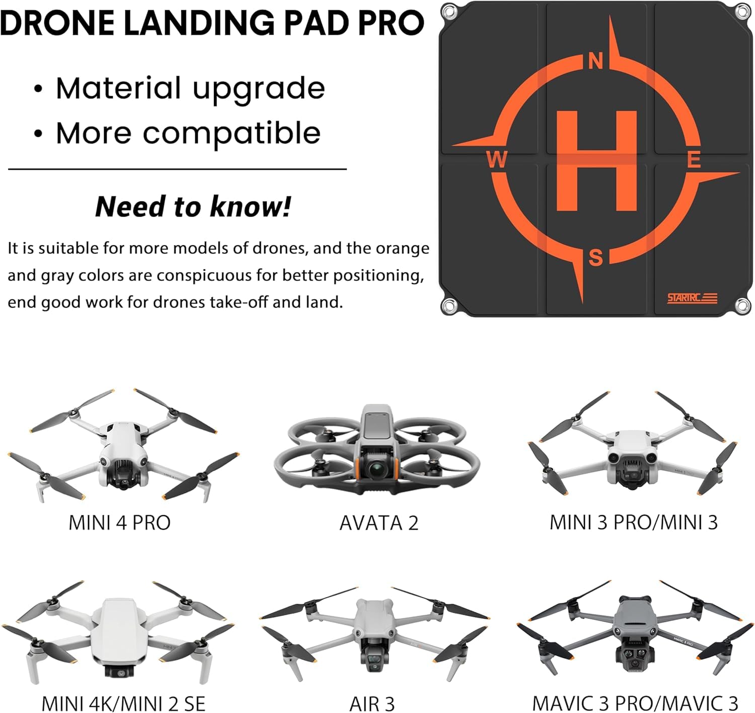 STARTRC Drone Landing Pad, Uni - огляд і ціна Drone Landing Pad