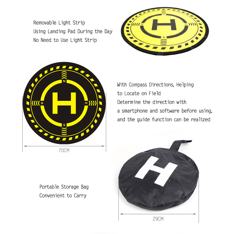drone Parking apron with light - огляд і ціна Drone Landing Pad