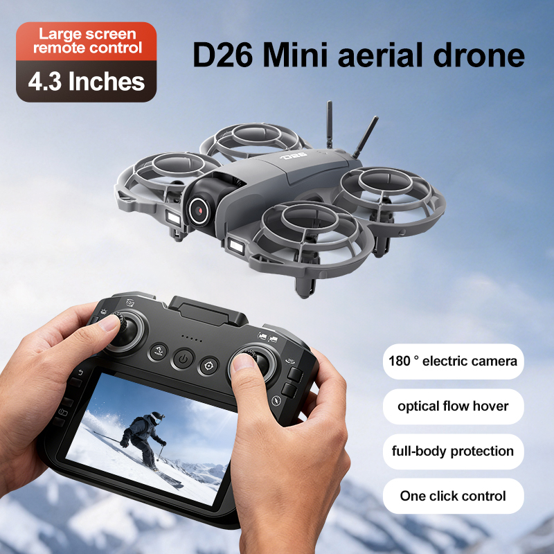 D26 Drone 4K Aerial HD 180° Ca - огляд і ціна Drone Power Bank
