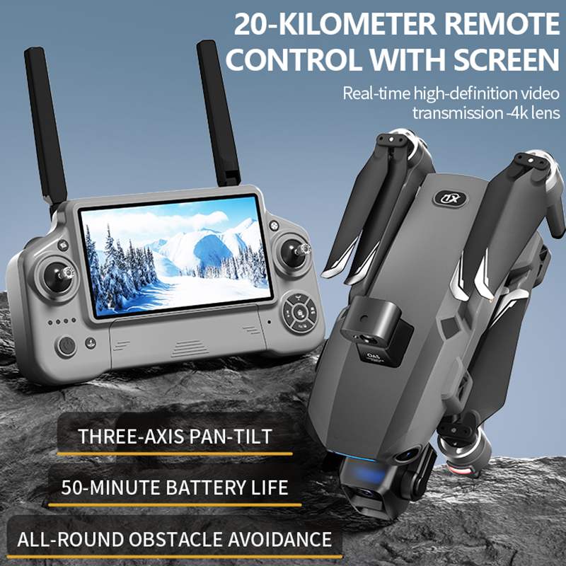 2026 New 8K Dual Camera Drone  - огляд і ціна Drone Controller Screen