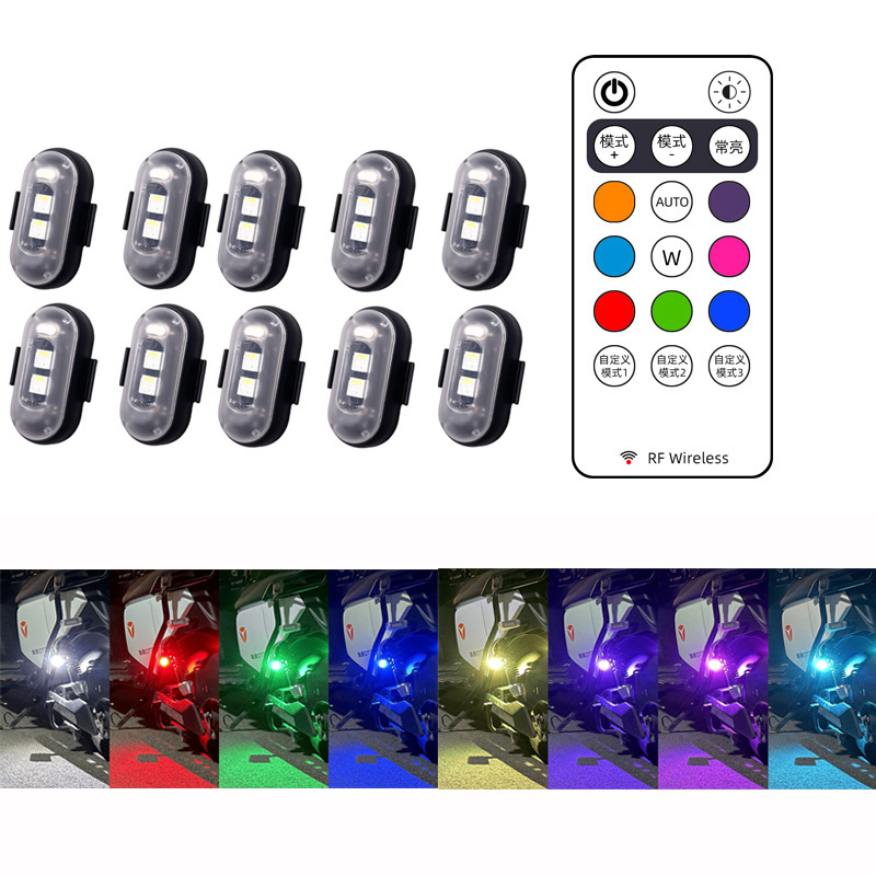 10x 4x 8Colors Wireless LED Dr - огляд і ціна Drone Beacon Light