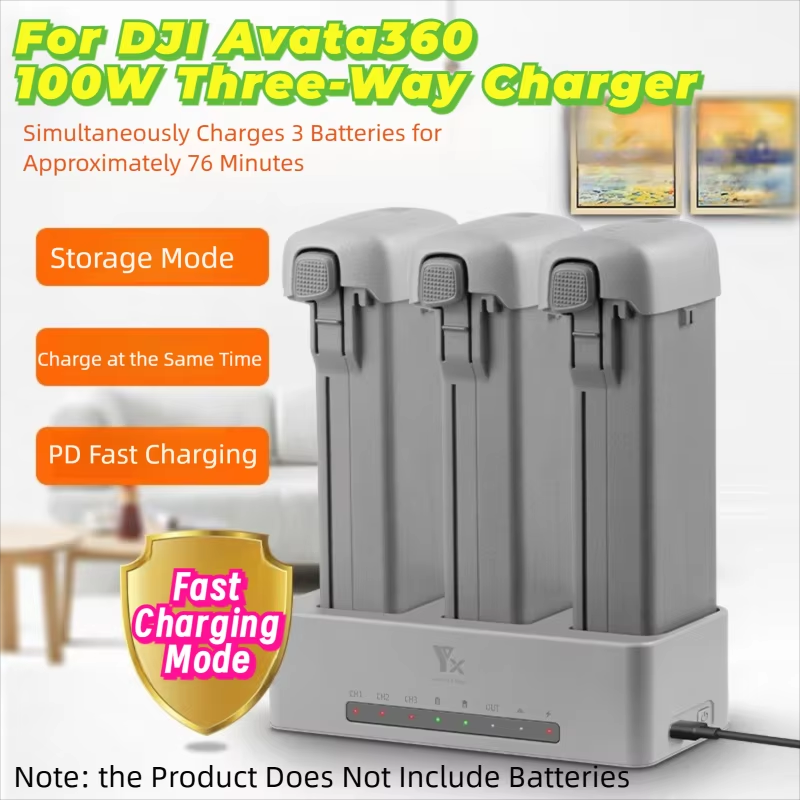 For DJI AVATA360 Drone Battery - огляд і ціна Drone Charging Hub