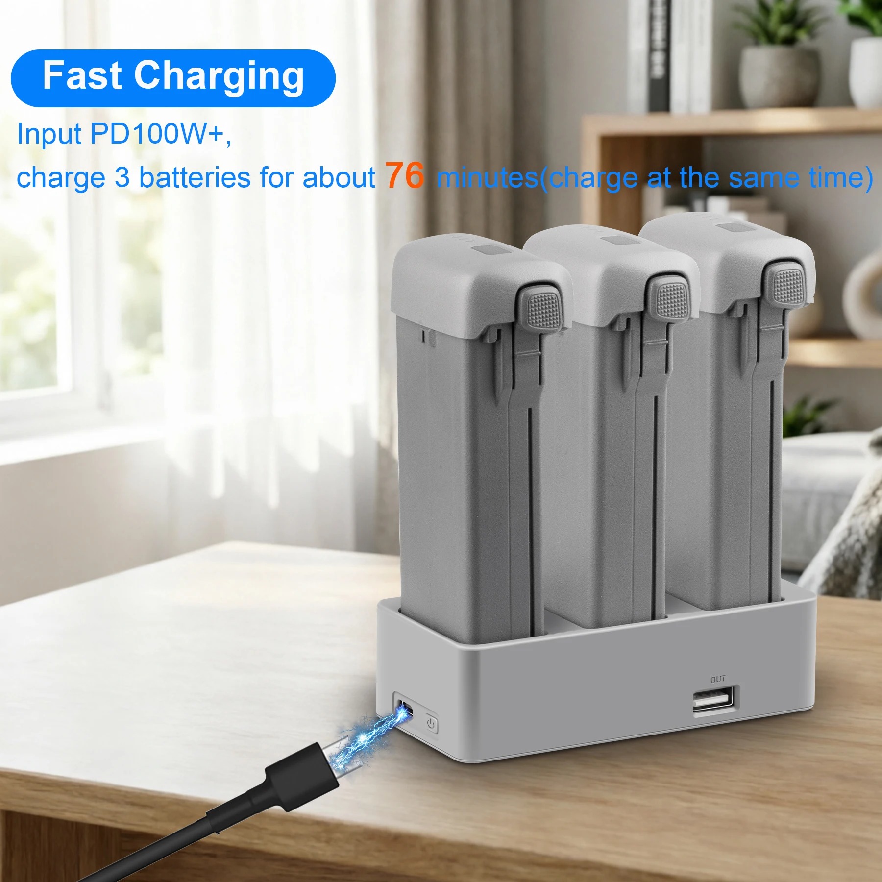 For DJI AVATA360 Drone Battery - огляд і ціна Drone Charging Hub