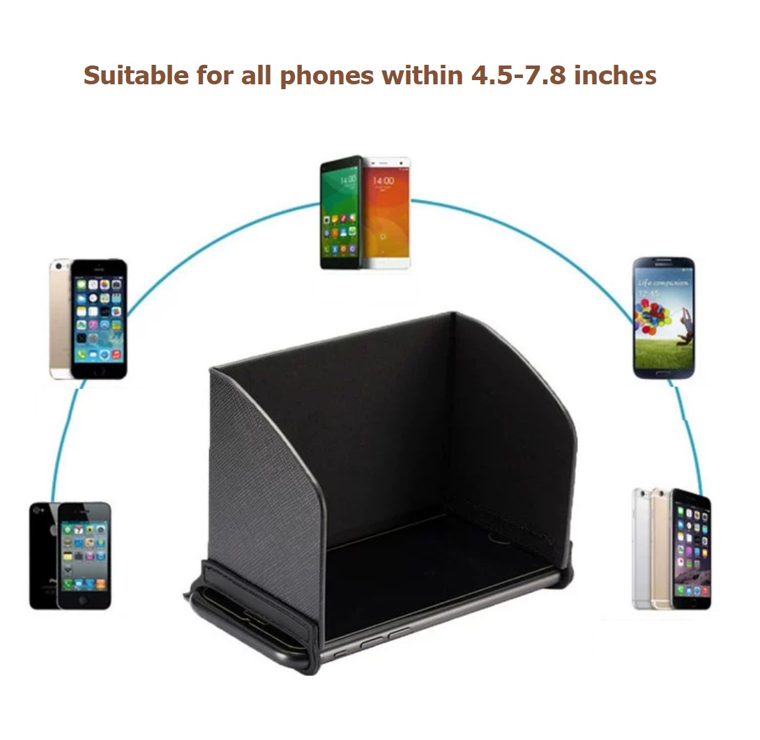 4.5-7.8inch Drone UAV Monitor  - огляд і ціна Drone Sun Shade
