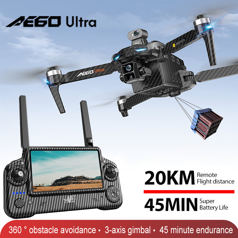 AE60 GPS Drone Professional 8K - огляд і ціна Drone Controller Screen