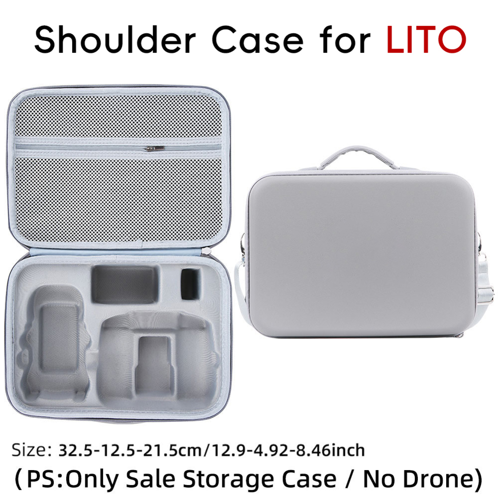For DJI Lito 1 X1 For RC2 Shoc - огляд і ціна Drone Hard Shell Case