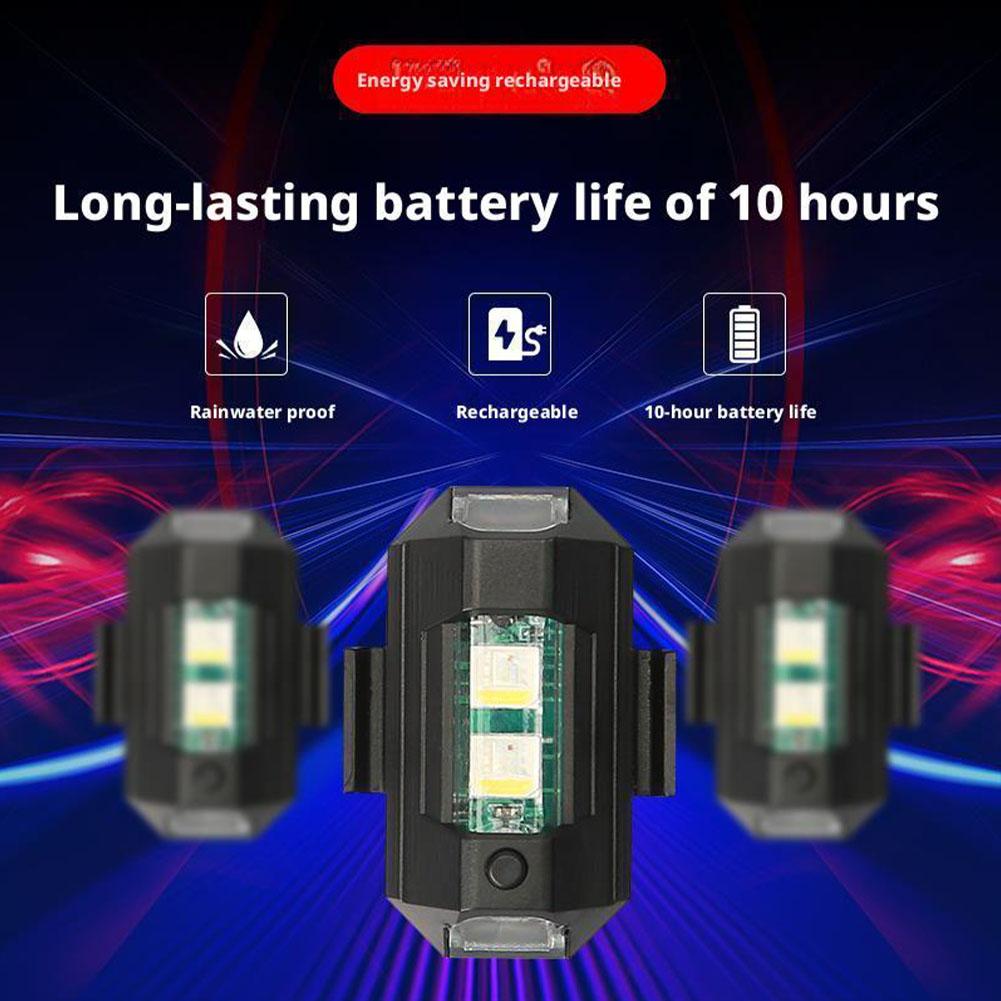 2PCS Mini LED Strobe Lights De - огляд і ціна Drone Beacon Light