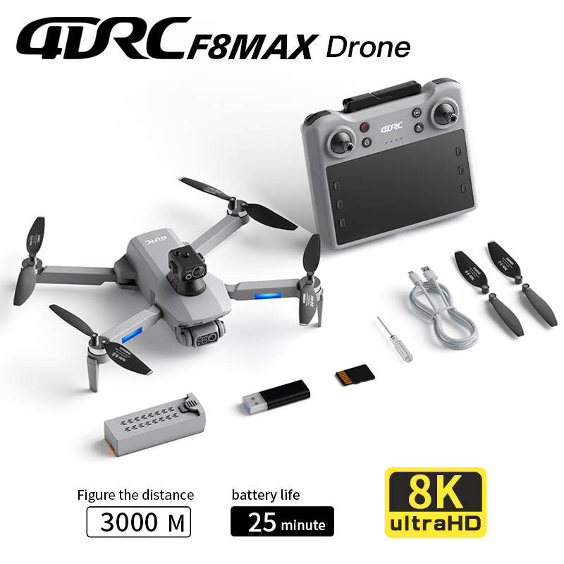 F8 MAX GPS Drone Professional  - огляд і ціна Drone Controller Screen