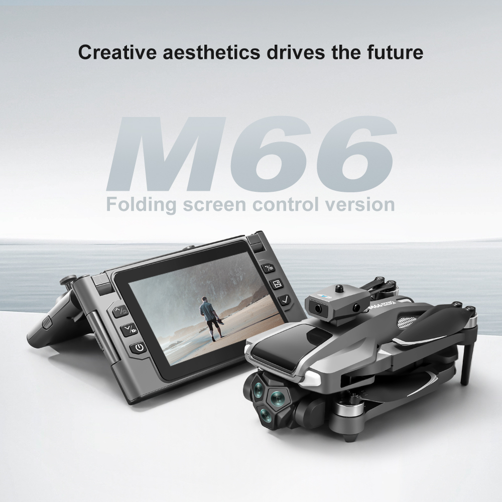 Foldable M66 RC Drone with 4.5 - огляд і ціна Drone Controller Screen