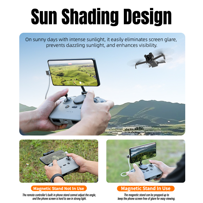 RC N3 360° Rotation & Foldable - огляд і ціна Drone Tablet Mount