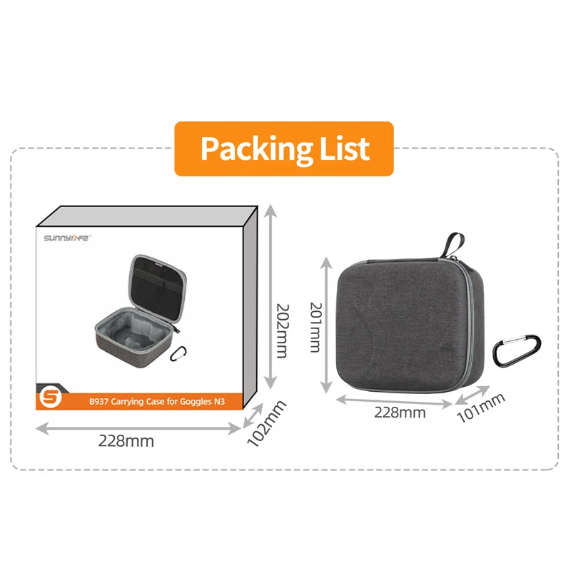 Hard Shell Carrying Case For D - огляд і ціна Drone Hard Shell Case