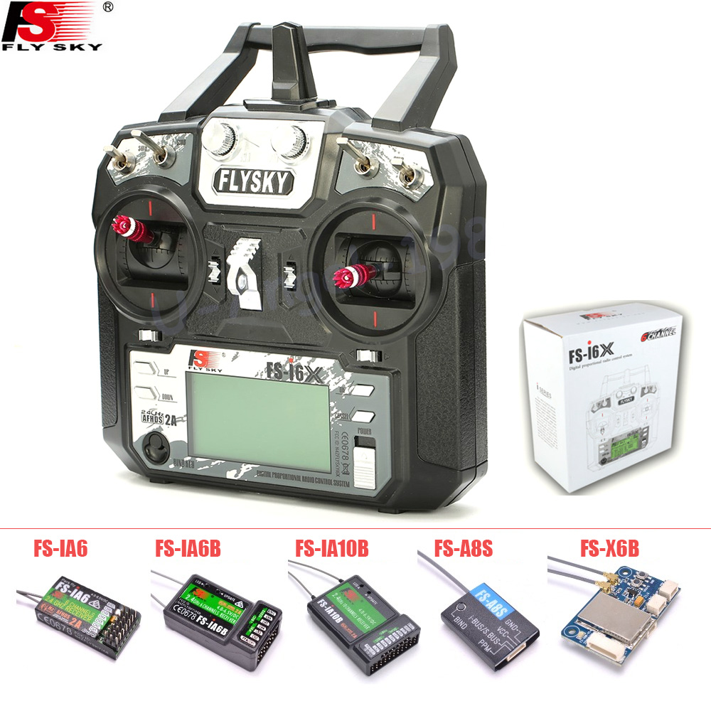 FLYSKY FS-i6X FS i6X 10CH 2.4G - огляд і ціна Drone Battery Adapter