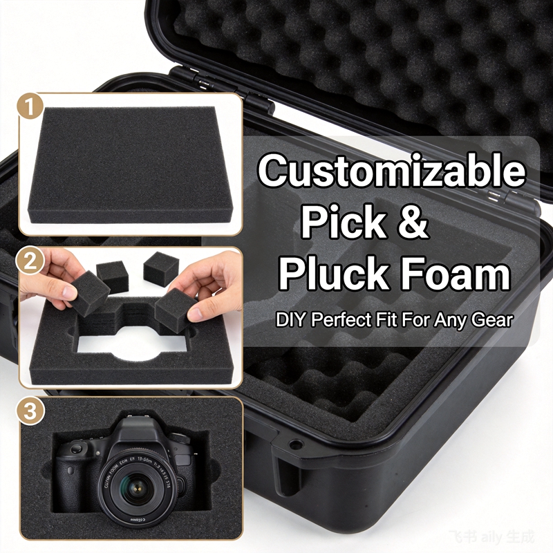 Pre Cut Sponge Photography Equ - огляд і ціна Drone Hard Shell Case