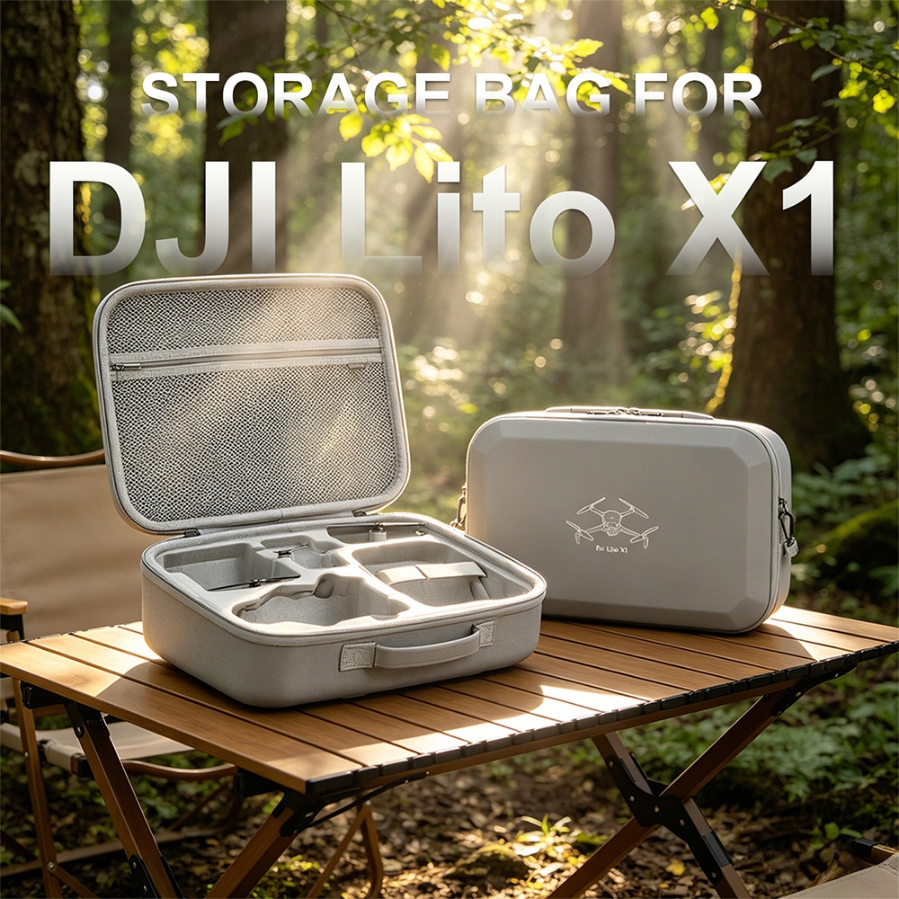 XFJI PU Leather Hard Shell Sho - огляд і ціна Drone Hard Shell Case