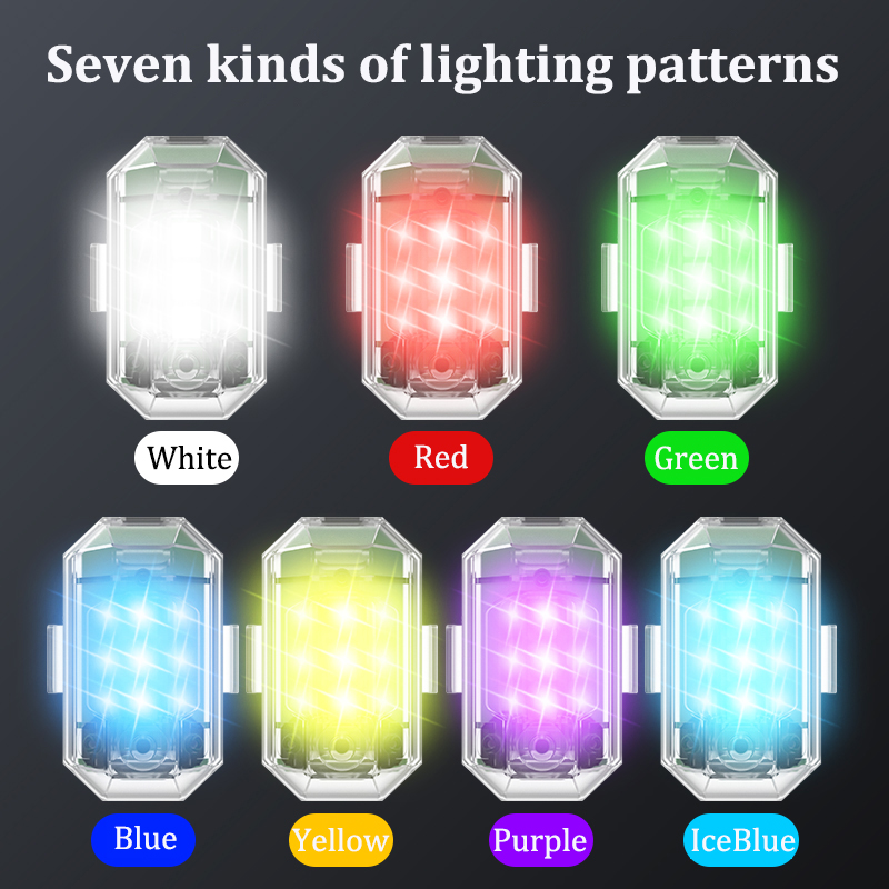 1/2/4pcs Wireless LED Drone St - огляд і ціна Drone Beacon Light